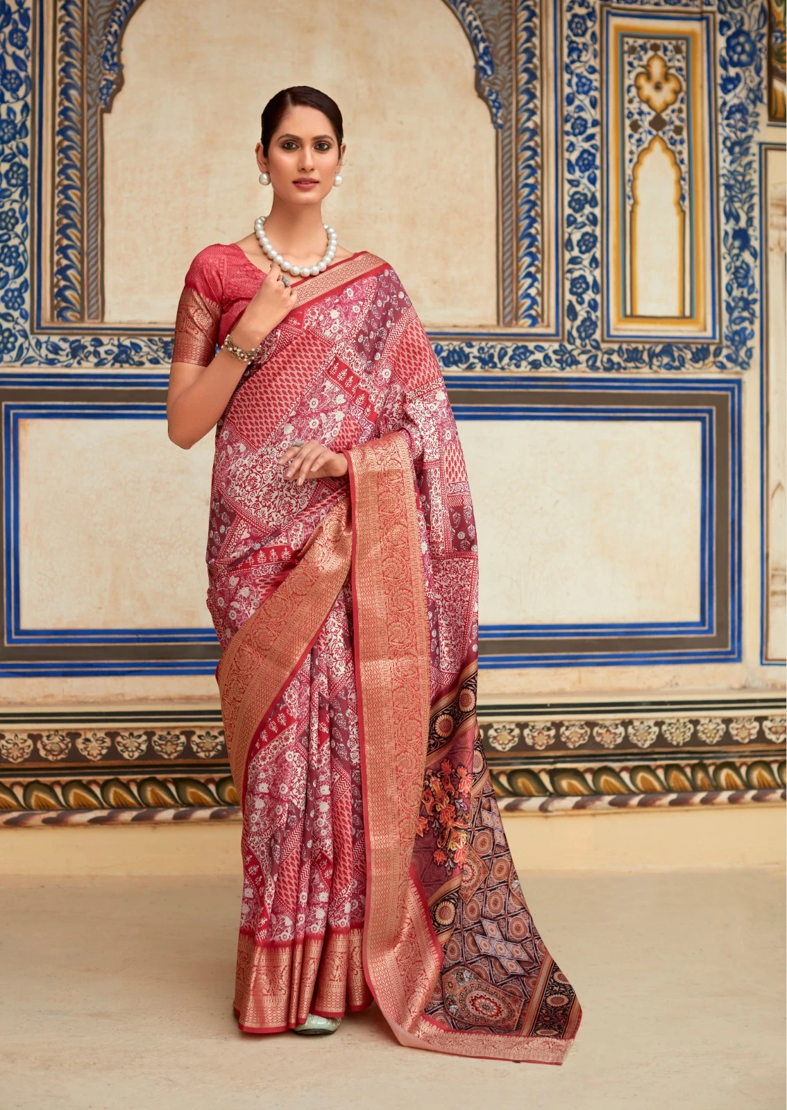 Rajpath Saaria Silk Dola Viscose Wholesale Fancy Sarees Catalog — Wholesale Sarees, MPA wholesale from Surat - Gallery Image 14